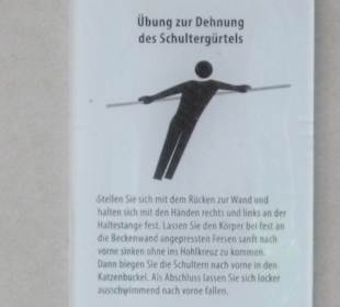 Übung zur Dehnung des Schulterbereichs