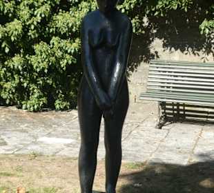 Bei der Besichtigung der Veste Coburg