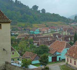 Blick auf Biertan / Birthelm