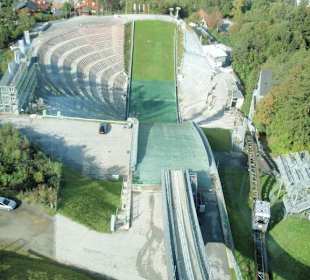 Ganz schön steil von oben