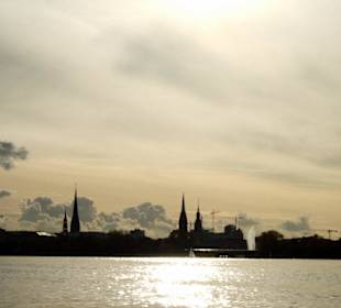 Rundfahrt auf der Außenalster