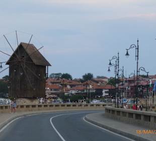 Windmühle vor Nessebar Altstadt