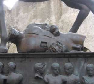 Igor Mitoraj: Centauro, 1994, Detail