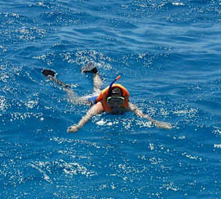Super blaues Wasser