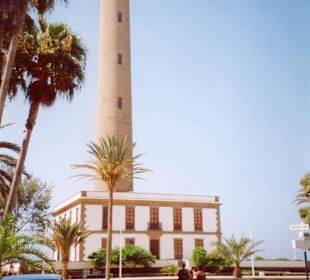 Gran Canaria Maspalomas Leuchtturm von vorne
