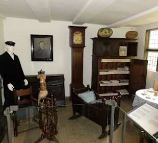 Blick in die Wohnstube des Bauerns