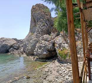 Felsen vor der Taveren