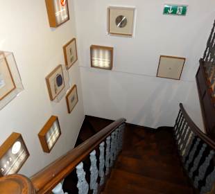 Aufgang zu den oberen Räumen des Museums