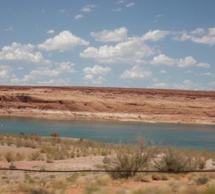 Anfahrt auf den Lake Powell