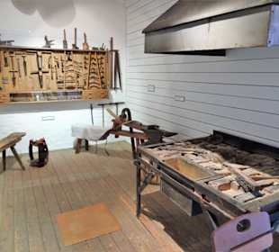 In der Böttcherei der Kronen-Brauerei