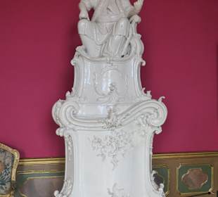 Bei der Führung durch das Residenzschloss Rastatt