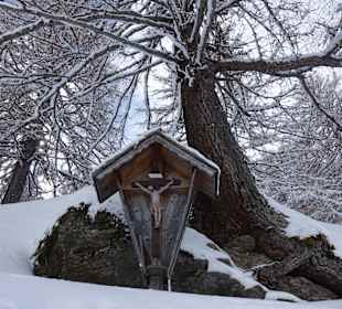 Beim Schneeschuhwandern entstanden