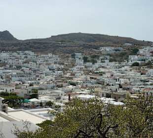 Ausblick auf Lindos
