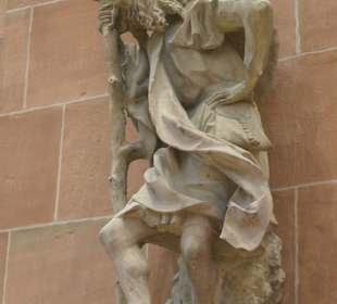 Die Stiftskirche in Baden-Baden am Marktplatz