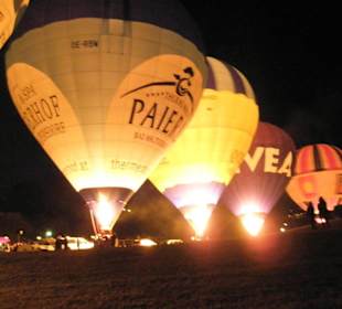 Nacht der Ballone zu Silvester