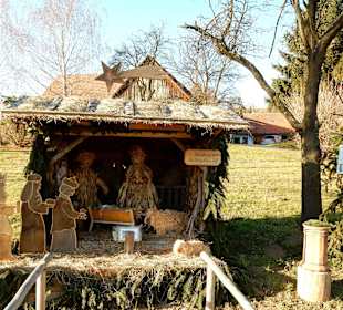 Krippe im Feld