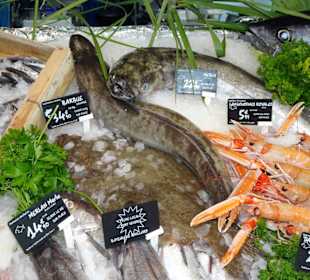 Auslage der Poissonnerie Ty´Breizh