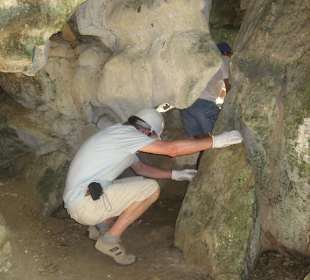 Ohne bücken geht hier nichts