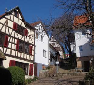 Fachwerk mit Straße