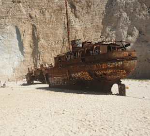 Bucht Navagio / Schmuggler Bucht / Schiffswrack