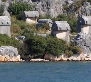 Kekova,sarkofagi