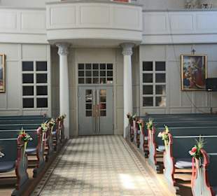 Blick in das Kirchenschiff