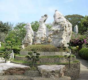 Seltsame steinerne Gebilde