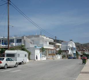 Hauptstraße von Stegna 