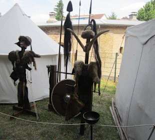 Mittelalterlichen Tage in der Festung