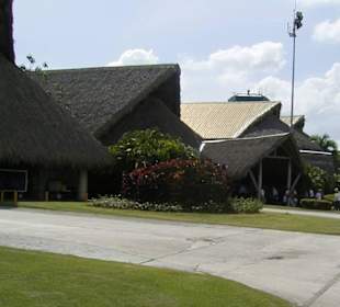 Exotischer Flughafen