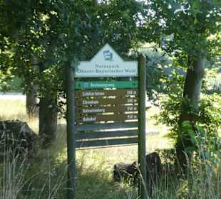 Wanderung Besinnungsweg: INFO-Tafel