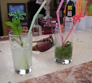 Ein Cocktail Inglaterra und Mojito