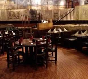 Sitzgelegenheiten im Restaurant