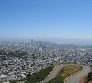 Aussicht von Twin Peaks