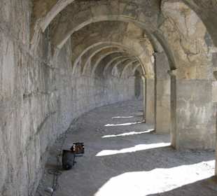 Säulengang im Aspendos Theater