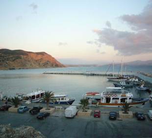 Agia Galini Hafen