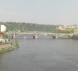 Ausblick von der Karlsbrücke