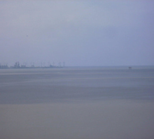 Blick auf Eemshaven/NL