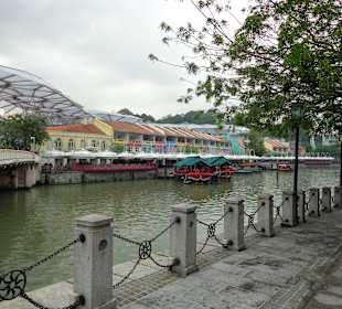 Clark Quay am Tage