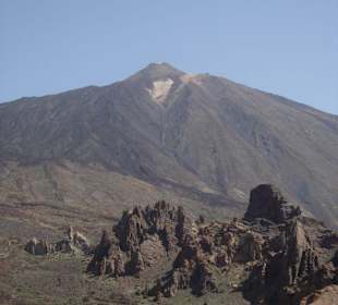 Blick auf die Spitze des Teide