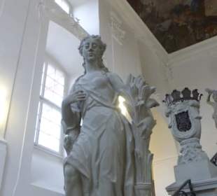 Im Treppenhaus vom Neuen Schloss