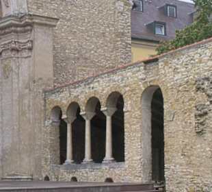 Ruine der Stiftskirche Obermünster