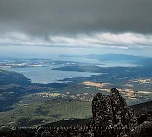 Ausblick vom Mount Wellington