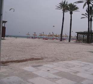 Der bessere Strand von Alcudia (Taxi 6 €)