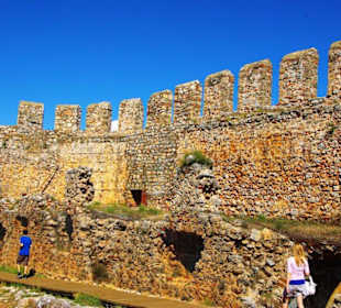 Burg von Alanya (Ic Kale) An&/Abfahrt