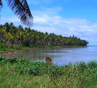 Una spiaggia dell'isola principale