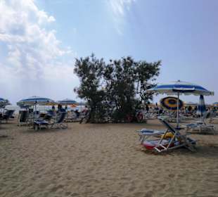 Strand in Bibione Juni 2012