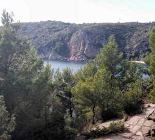 Bucht hinter dem Ortskern