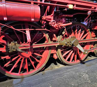 Räder einer Dampflok