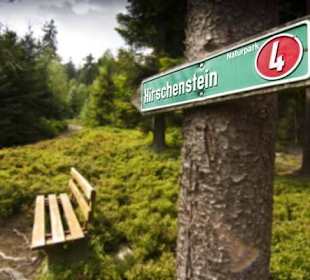 Wanderweg Nr. 4 zum Hirschenstein